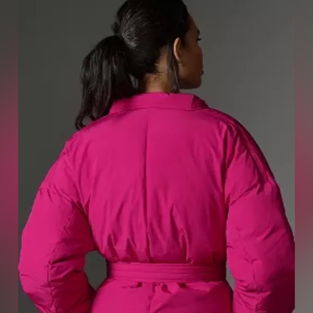 Maeve Crop Cocoon Puffer Jacket - Picture 8 of 10
